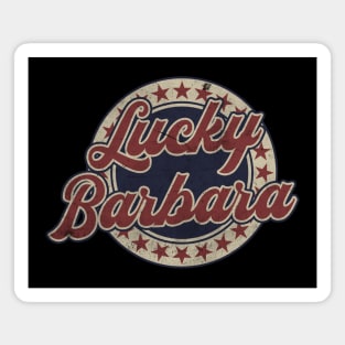 Lucky Barbara (vintage) Magnet